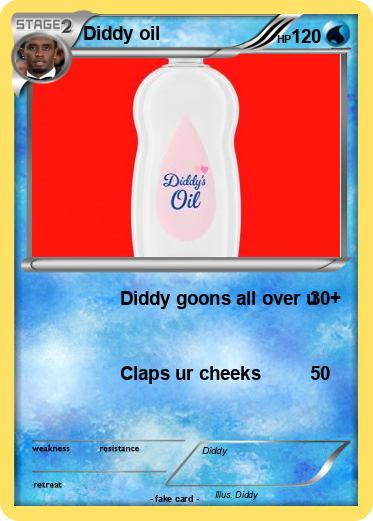 Pokemon Diddy oil