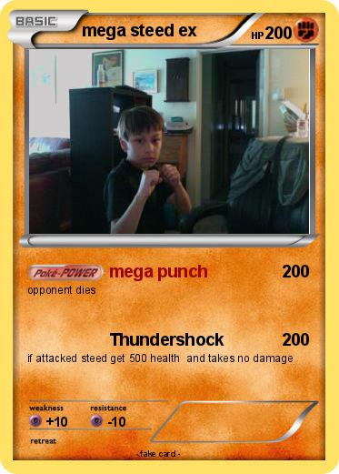 Pokemon mega steed ex
