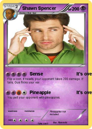 Pokemon Shawn Spencer