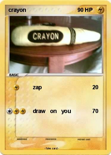 Pokemon crayon