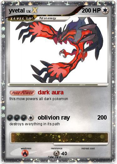 Pokemon yvetal
