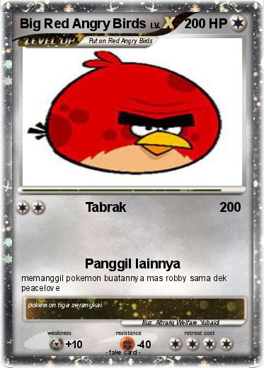 Pokemon Big Red Angry Birds