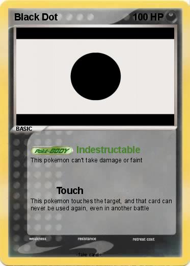 Pokemon Black Dot