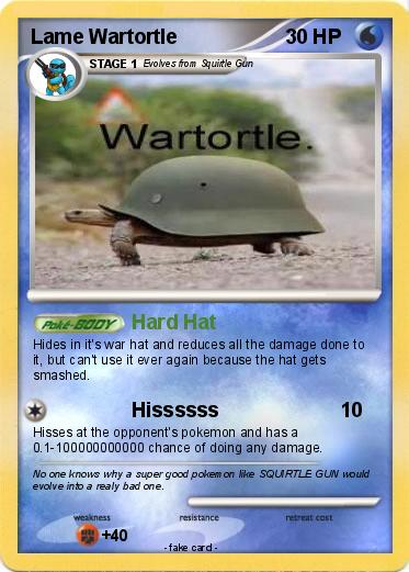 Pokemon Lame Wartortle