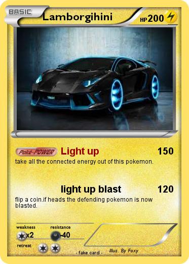 Pokemon Lamborgihini