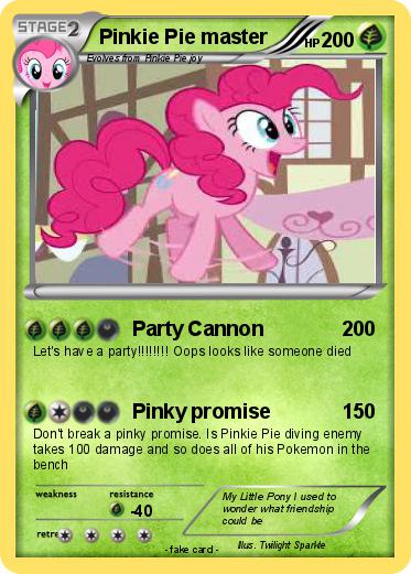 Pokemon Pinkie Pie master