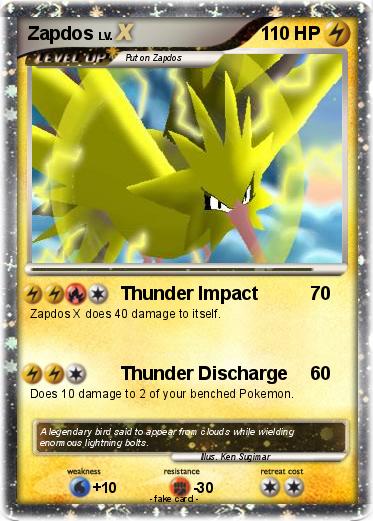 Pokemon Zapdos