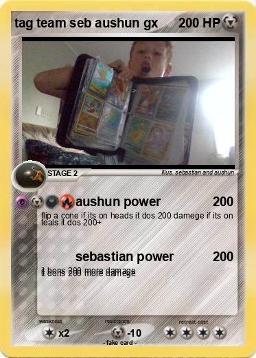 Pokemon tag team seb aushun gx