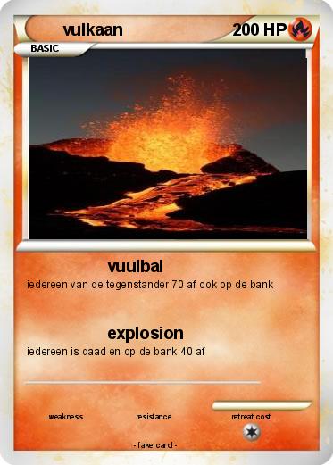 Pokemon vulkaan