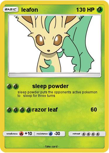 Pokemon leafon