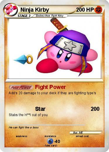 Pokemon Ninja Kirby