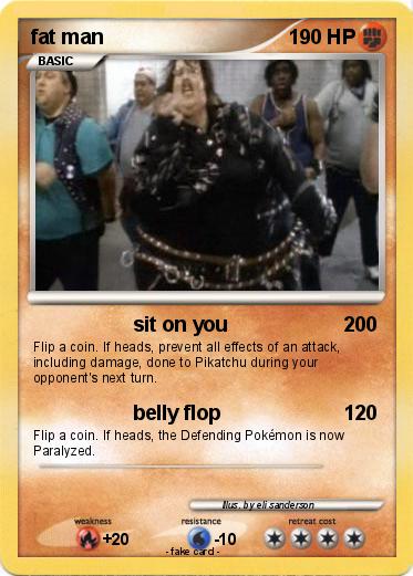 Pokemon fat man