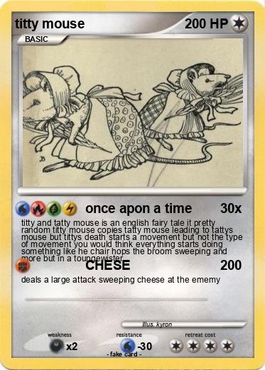 Pokemon titty mouse