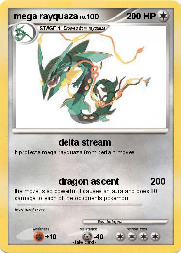 Pokemon mega rayquaza