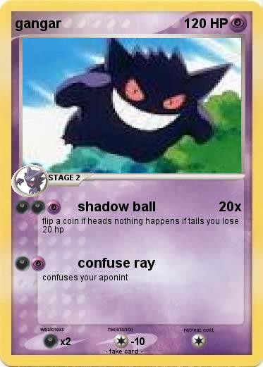 Pokemon gangar