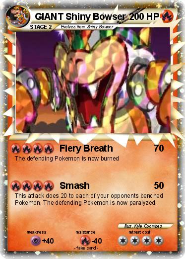 Pokemon GIANT Shiny Bowser