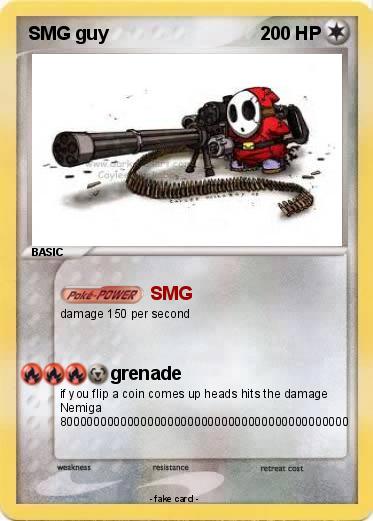 Pokemon SMG guy