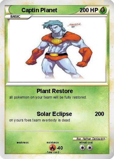 Pokemon Captin Planet