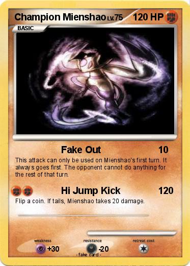 Pokemon Champion Mienshao