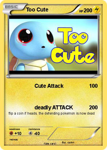 Pokemon Too Cute