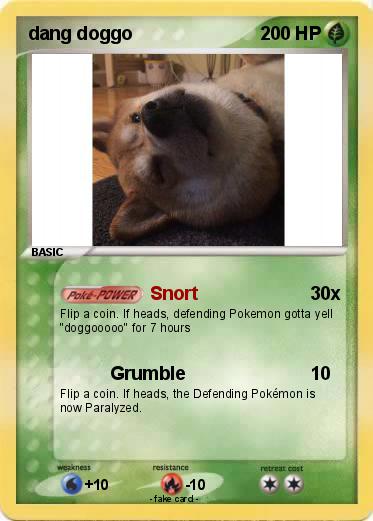 Pokemon dang doggo