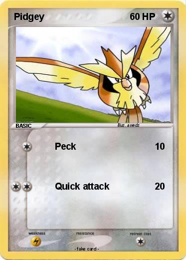 Pokemon Pidgey