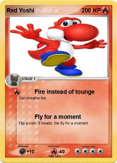 Pokemon Red Yoshi