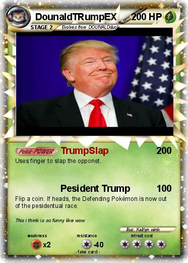 Pokemon DounaldTRumpEX