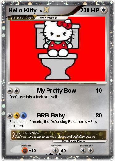 Pokemon Hello Kitty