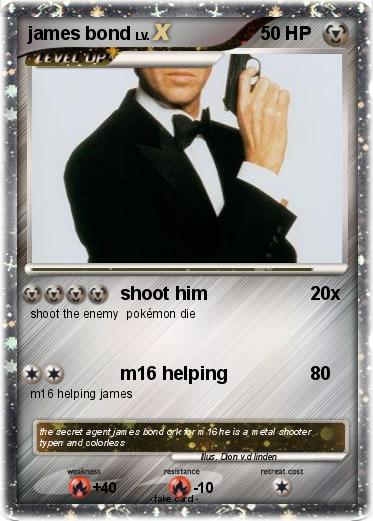 Pokemon james bond
