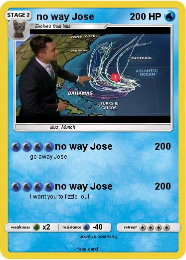 Pokemon no way Jose