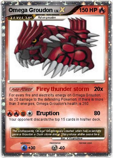Pokemon Omega Groudon