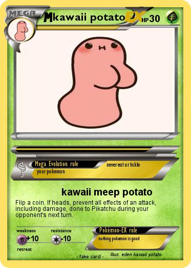 Pokemon kawaii potato