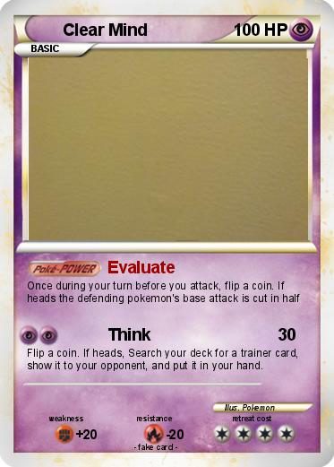 Pokemon Clear Mind