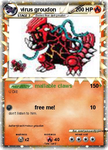 Pokemon virus groudon