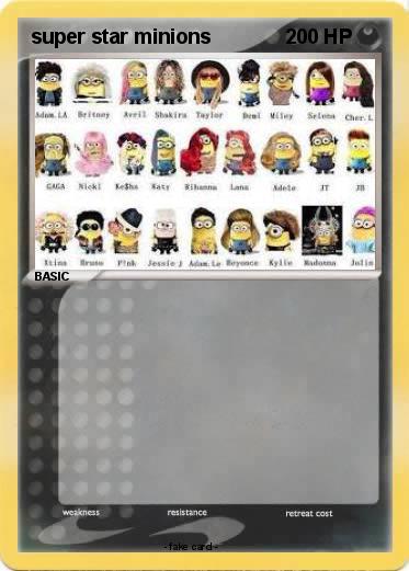Pokemon super star minions