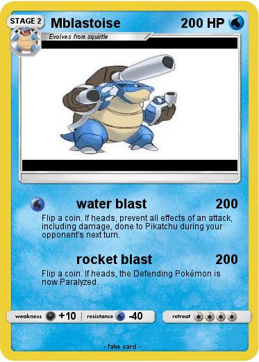 Pokemon Mblastoise
