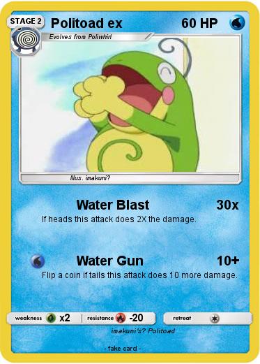 Pokemon Politoad ex