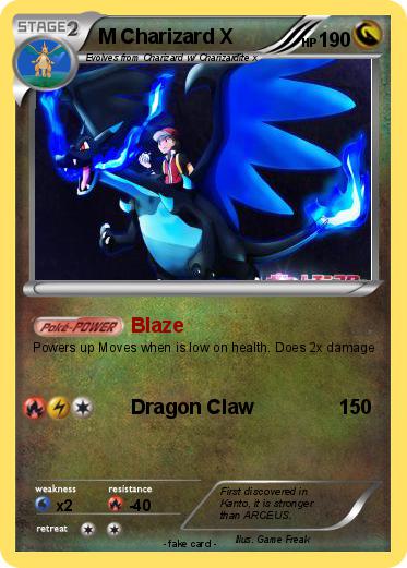 Pokemon M Charizard X Pokemon M Charizard X