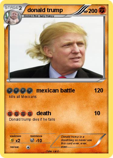 Pokemon donald trump