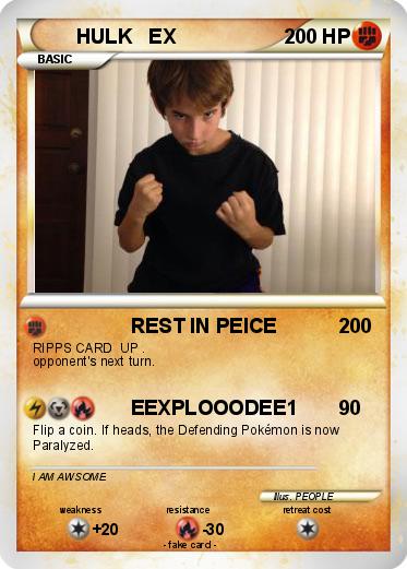 Pokemon HULK   EX