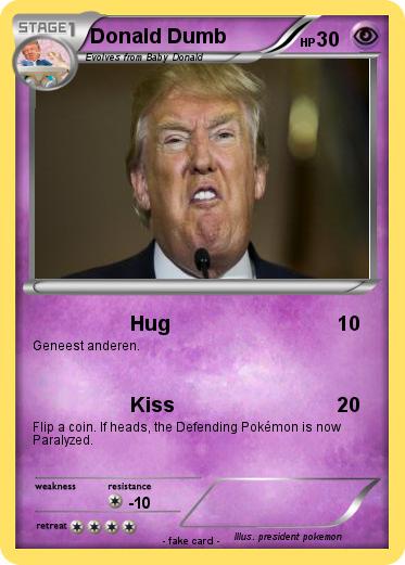 Pokemon Donald Dumb