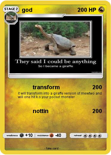 Pokemon god