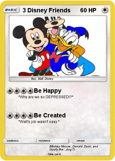 Pokemon 3 Disney Friends