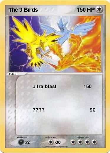 Pokemon The 3 Birds