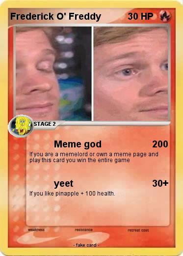 Pokemon Frederick O' Freddy