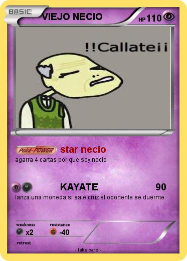 Pokemon VIEJO NECIO