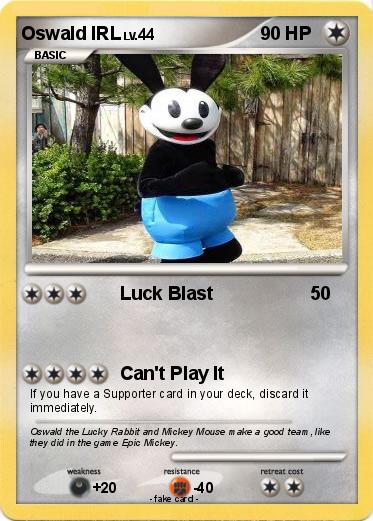 Pokemon Oswald IRL