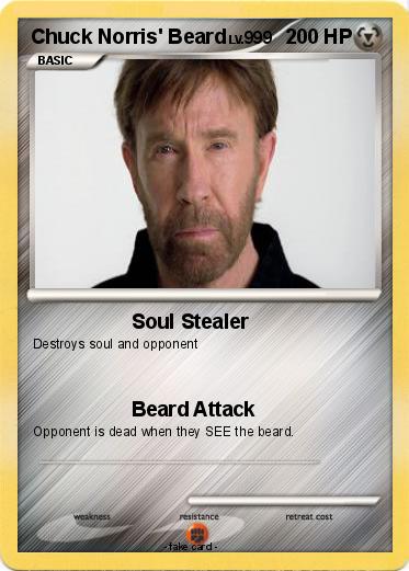 Pokemon Chuck Norris' Beard