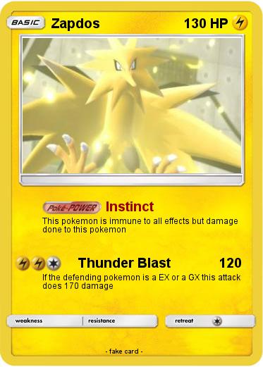 Pokemon Zapdos